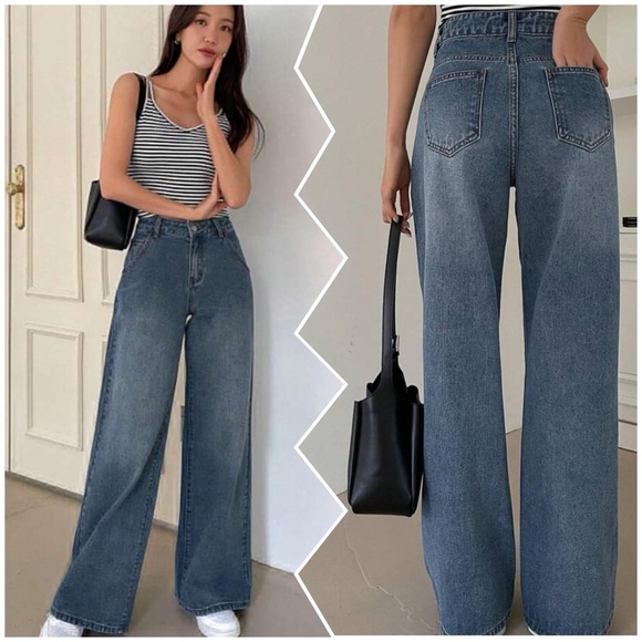DAZY High Rise Baggy Jeans - Picture 1 of 14